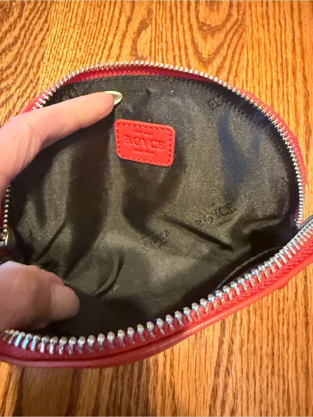Royce Brand red leather